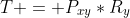 T = P_{xy}*R_y