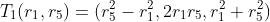 T_1(r_1,r_5)=(r_5^2-r_1^2,2r_1r_5,r_1^2+r_5^2)