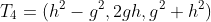 T_4=(h^2-g^2,2gh,g^2+h^2)