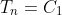 T_n=C_1\;(1/5)^n+C_2\;(-1/5)^n
