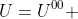 U=U^{00} 