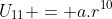 U_{11} = a.r^{10}