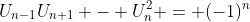 U_{n-1}U_{n+1} - U_n^2 = (-1)^n
