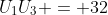 U_1U_3 = 32