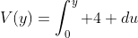V(y)=\int_0^y 4 du