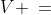 V \:=\;\pi r^2h + \frac{2}{3}\pi r^3