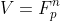 V=F_p^n