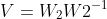 V=W_{2}W{2}^{-1}