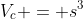 V_c = s^3