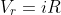 V_r=iR