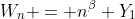 W_n = n^\beta Y_1