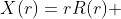 X(r)=rR(r) 
