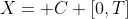 X=\mathcal C [0,T]