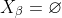 X_\beta=\varnothing