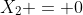 X_2 = 0