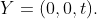 Y=(0,0,t).