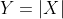 Y=|X|