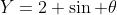 Y=2 \sin \theta