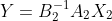 Y=B_2^{-1}A_2X_2