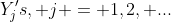 Y_{j}'s, j = 1,2, ...