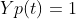 Yp(t)=1