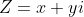 Z=x+yi