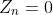 Z_n=0