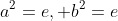 a^{2}=e, b^{2}=e