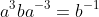 a^3ba^{-3}=b^{-1}