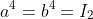 a^4=b^4=I_2