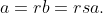 a=rb=rsa.