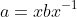 a=xbx^{-1}