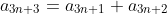a_{3n+3}=a_{3n+1}+a_{3n+2}
