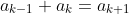 a_{k-1}+a_k=a_{k+1}