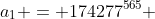 a_1 = 174277^{565} ~mod ~919