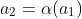 a_2=\alpha(a_1)