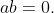 ab=0.