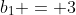 b_1 = 3