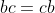 bc=cb