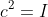 c^2=I