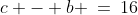 c - b \:=\:16\;\;[5]