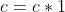 c=c*1