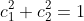 c_1^2+c_2^2=1