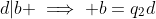 d|b \implies b=q_2d