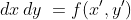 \lim_{\epsilon\to 0}\int_{-\infty}^{\infty}\int_{-\infty}^{\infty}{\epsilon\over 2\pi [(x-x')^2+(y-y')^2+\epsilon^2]^{3\over2}}f(x,y)\;dx\,dy\,\,=f(x',y')