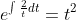e^{\int{\frac{2}{t}}dt}=t^{2}