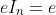eI_n=e