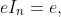 eI_n=e,