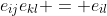 e_{ij}e_{kl} = e_{il}