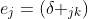 e_{j}=(\delta _{jk})